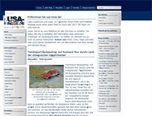 Tablet Screenshot of new.usa-reise.net